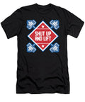 Shut Up and Lift Workout Gym Strength Weightlifting Design Festivalshirt T-Shirt