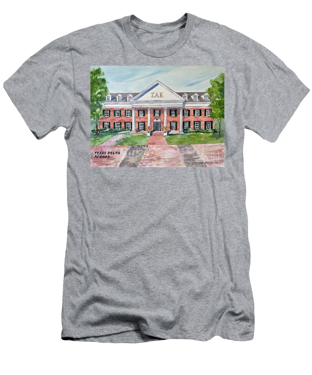 Sigma Alpha Epsilon Fraternity House Pc2023 Liana Yarckin T-Shirt