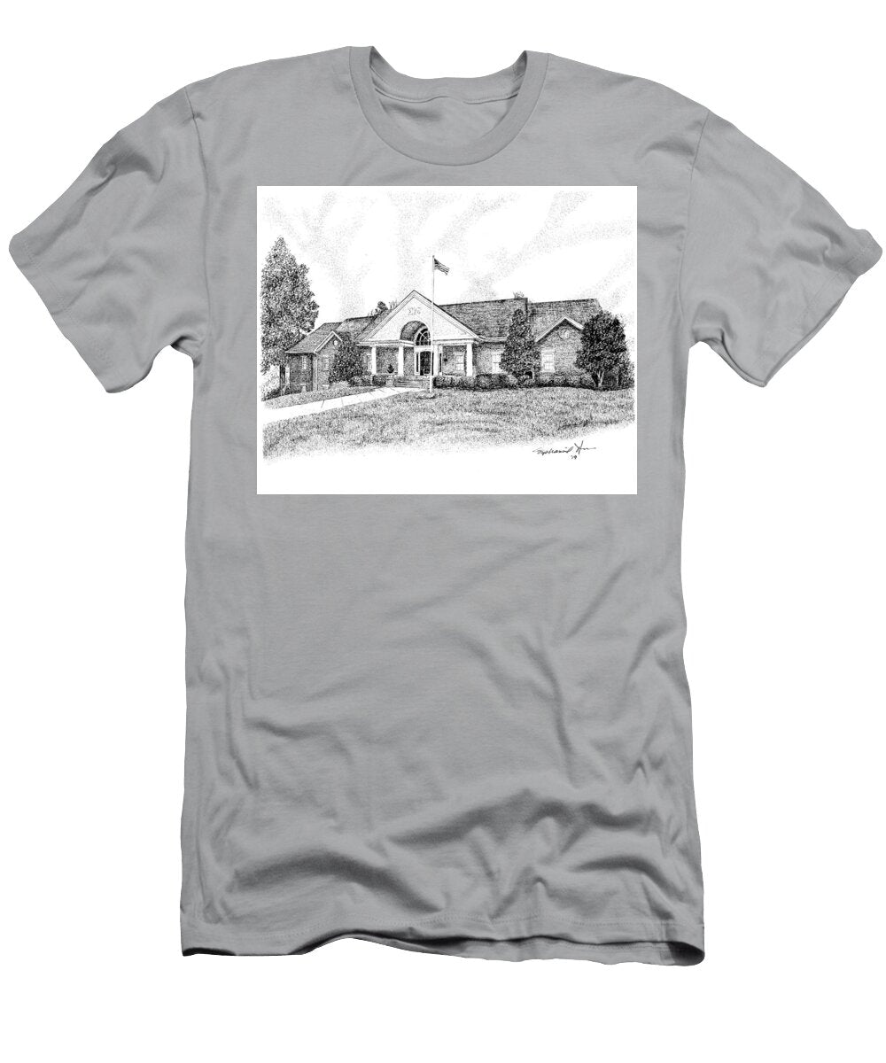 Sigma Nu Fraternity House Auburn University Stephanie Huber T-Shirt