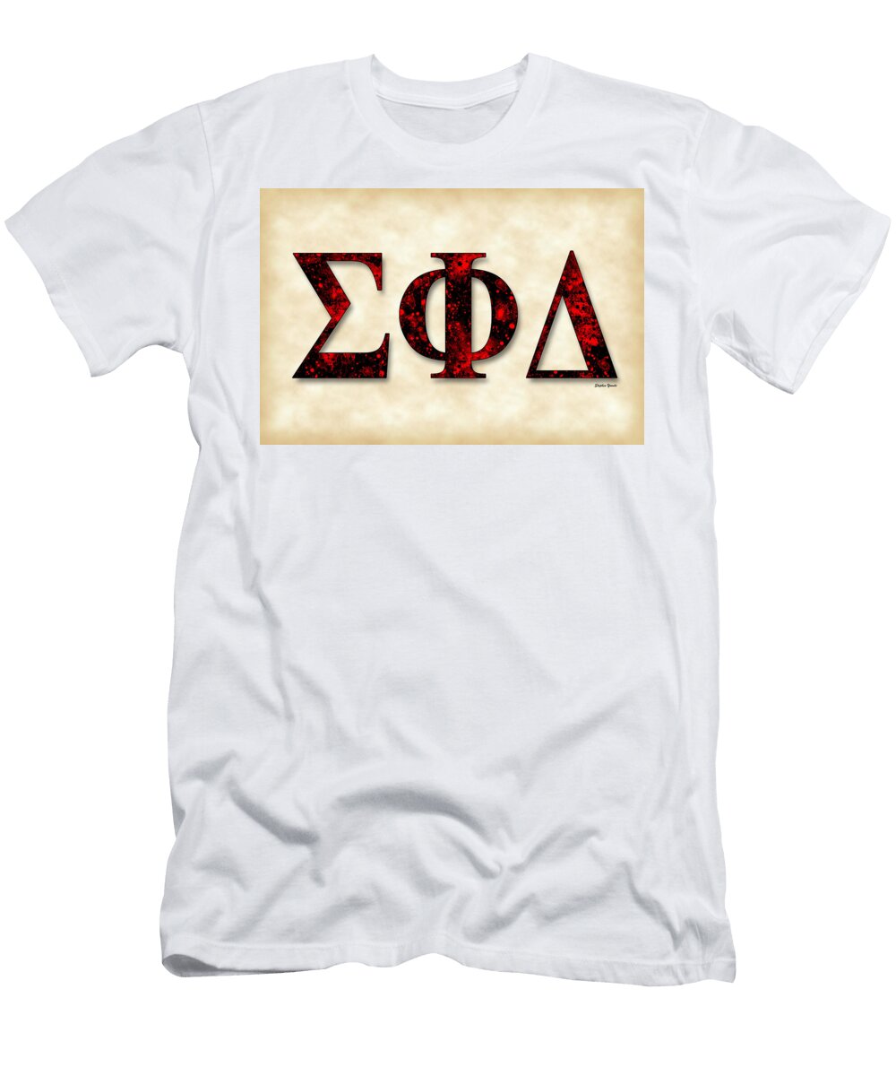 Sigma Phi Delta Parchment Stephen Younts T-Shirt