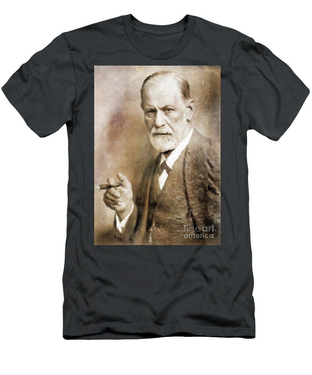 Sigmund Freud Neurologist By Mary Bassett Mary Bassett T-Shirt