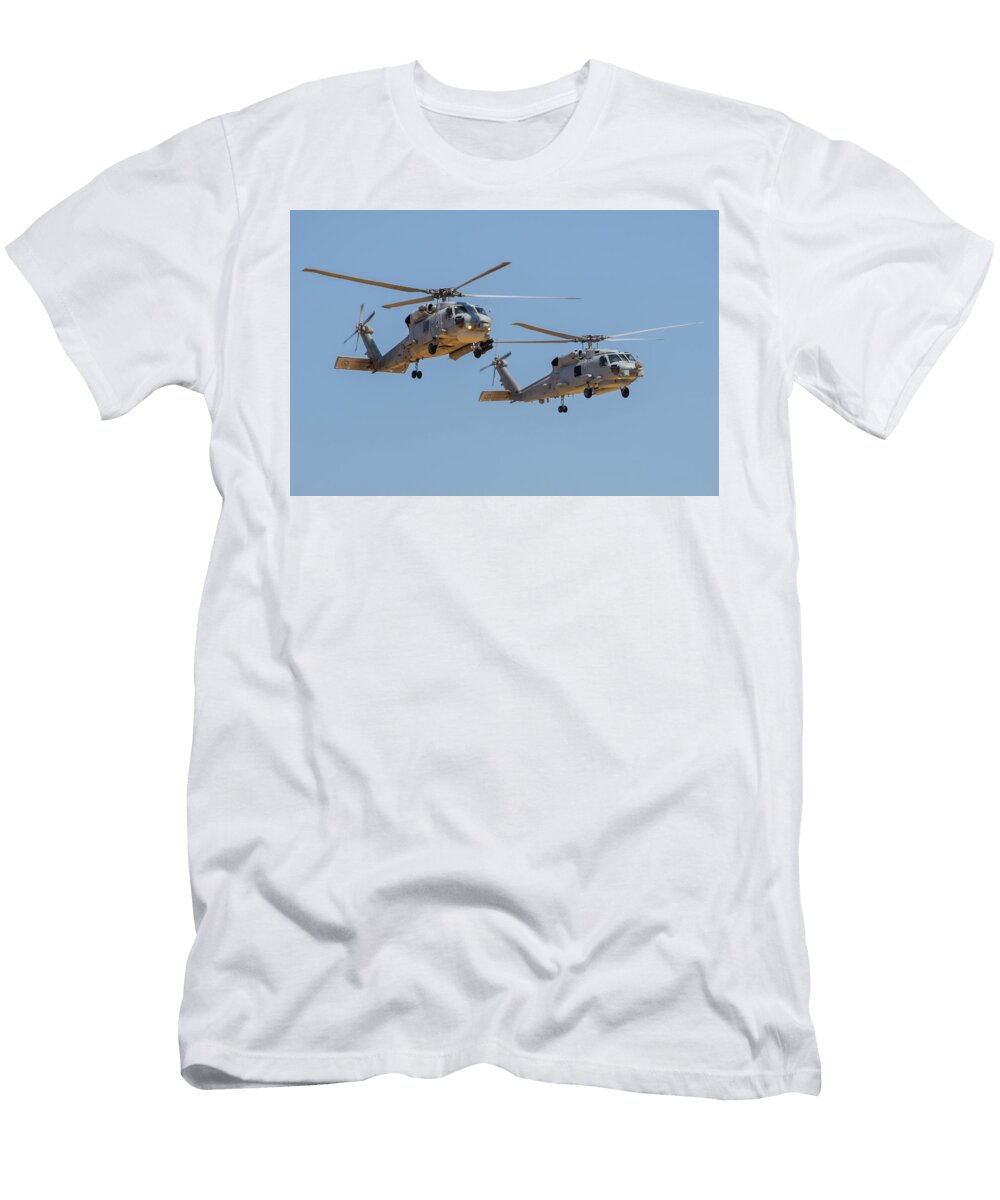 Sikorsky Mh 60r Romeo At Afw in Tanagra Greece Ivan Batinic T-Shirt