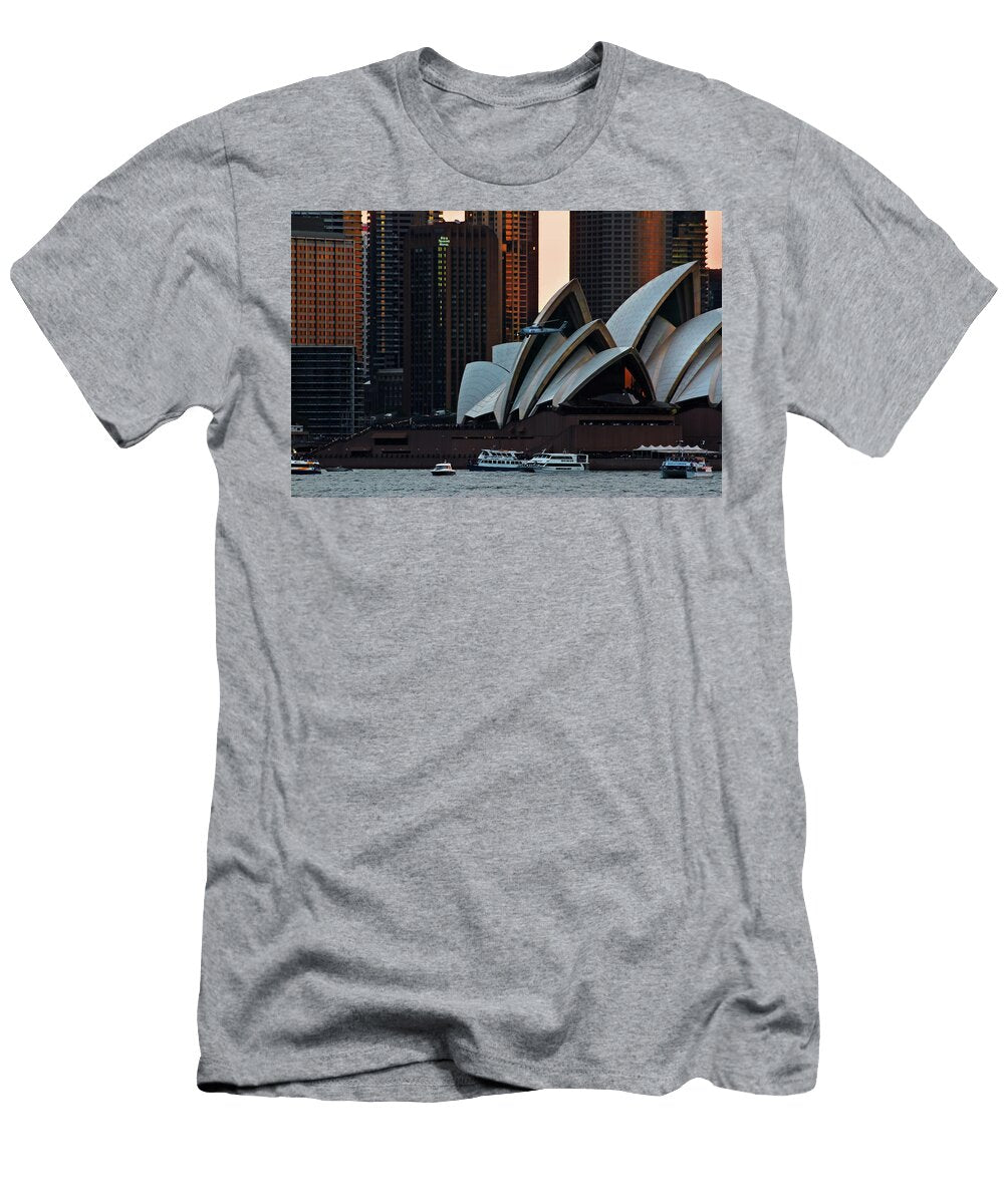 Sikorsky S 70b 2 Seahawk and Opera House in Sunset Miroslava Jurcik T-Shirt