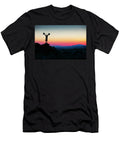Silhouette of Person Doing Crossfit Adam Kokot T-Shirt