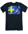 Silk Flags of Sweden and Nato Illustration Brch Photography T-Shirt