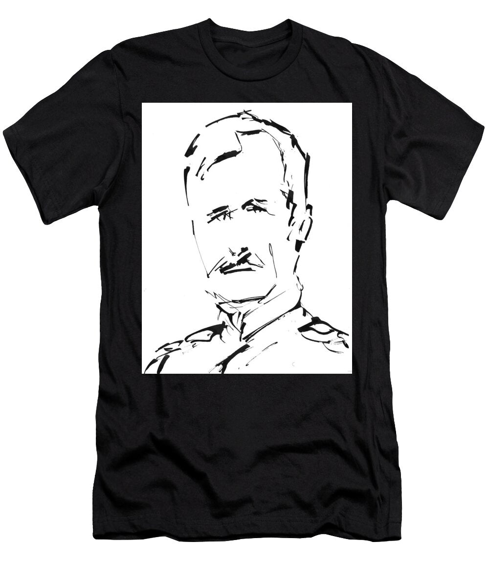 Simple Portrait of General John Pershing Romanvs Moses T-Shirt