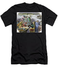 Sinbad Sindbad the Marin in the Society of Scholars in India Illustration After the 1001 Nights Tales of the Thousand and One Nights 19th Century Colour Engraving By Gustave Dore American School T-Shirt
