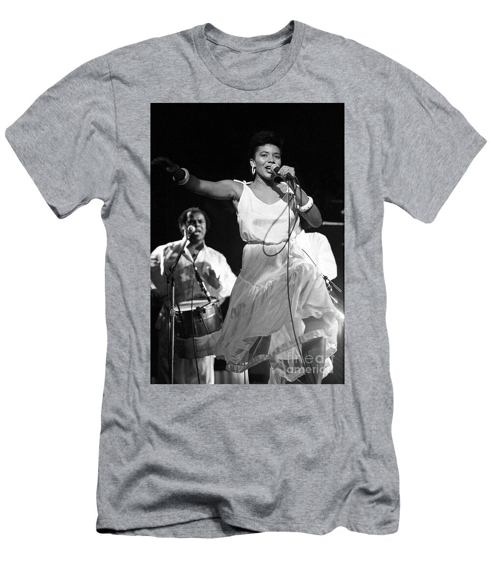 Singer with David Byrne Concert Photos T-Shirt