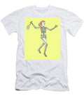 Skeleton Lady Playing Tennis Csa Images T-Shirt