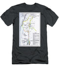 Sketch Map of the Journeying of Our Lord Ao4 Historic Illustrations T-Shirt