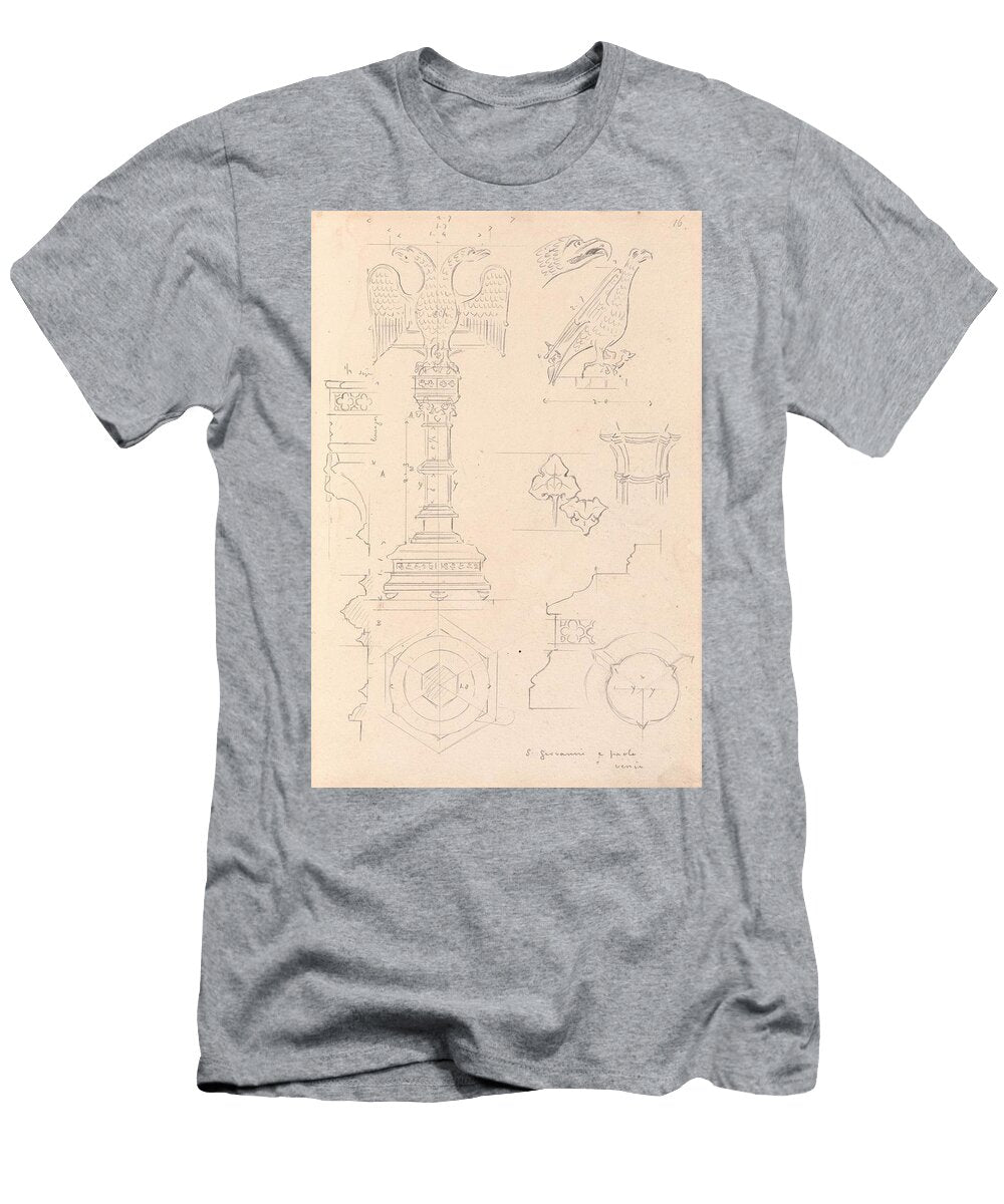 Sketches Volume Three Augustus Pugin English T-Shirt