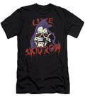 Skid Row Skull with Purple Hair Skid Row T-Shirt