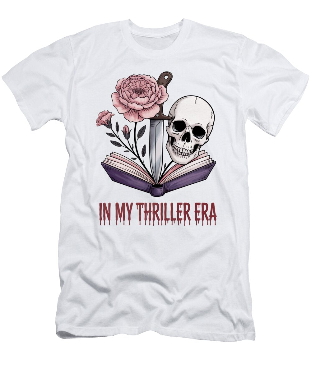 Skull and Flowers with Book Joanna Redesiuk T-Shirt