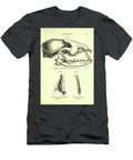 Skull of the Short Eared Dog Atelocynus Microtis C1 Historic Illustrations T-Shirt
