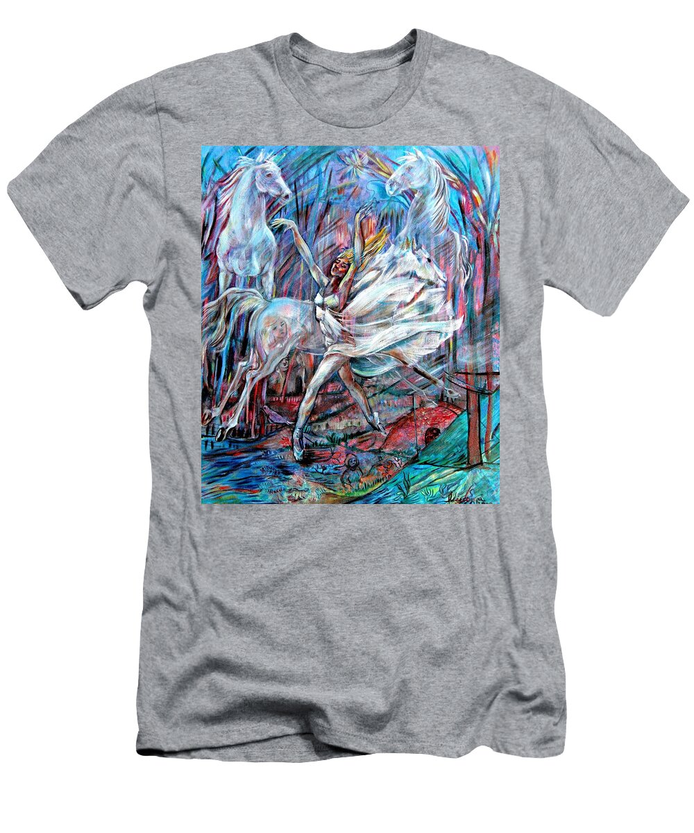 Sleeping Beauty Iris Leyva Acosta T-Shirt