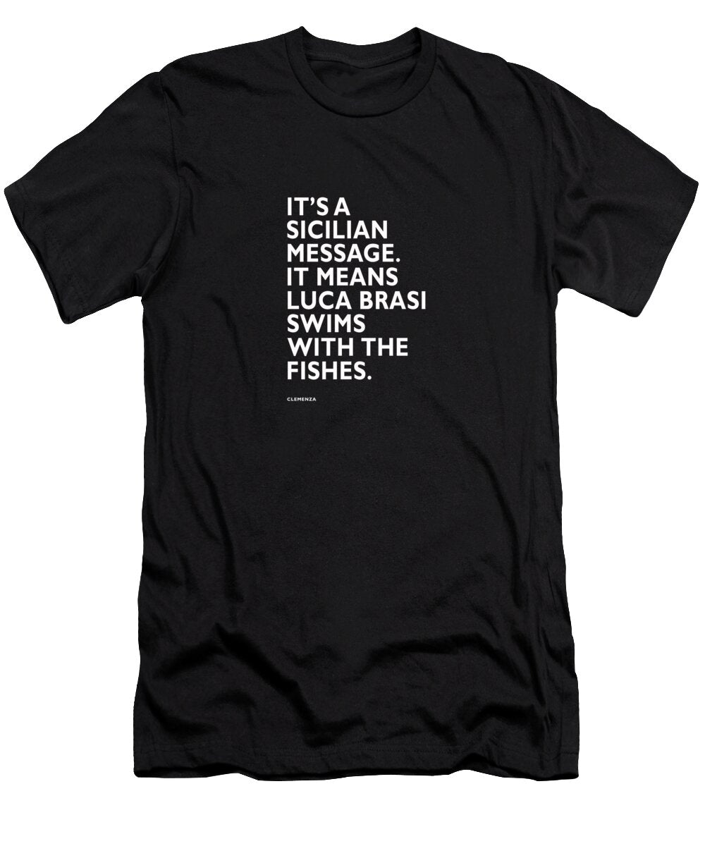 Sleeps with the Fishes Mark Rogan T-Shirt