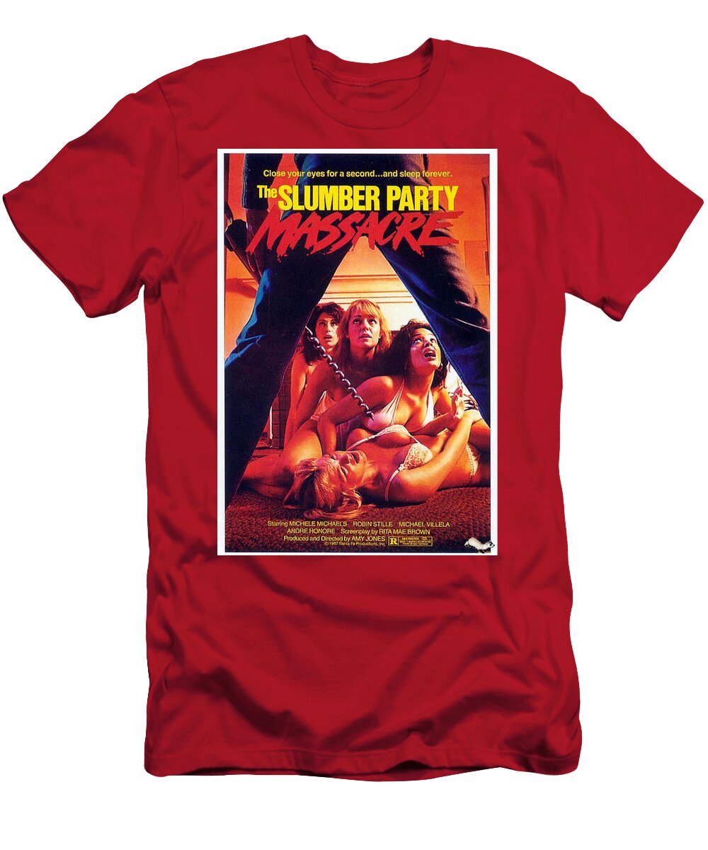 Slumber Party Massacre 1982 Movie Poster Vintage Movie Posters T-Shirt