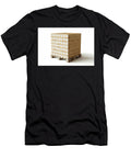 Small Cardboard Box Stack on Wooden Pallet Allan Swart T-Shirt