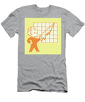 Smiling Man Pointing to Growing Line Chart Csa Images T-Shirt