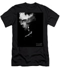 Smoking Woman Black and White Portrait Delphimages Photo Creations T-Shirt