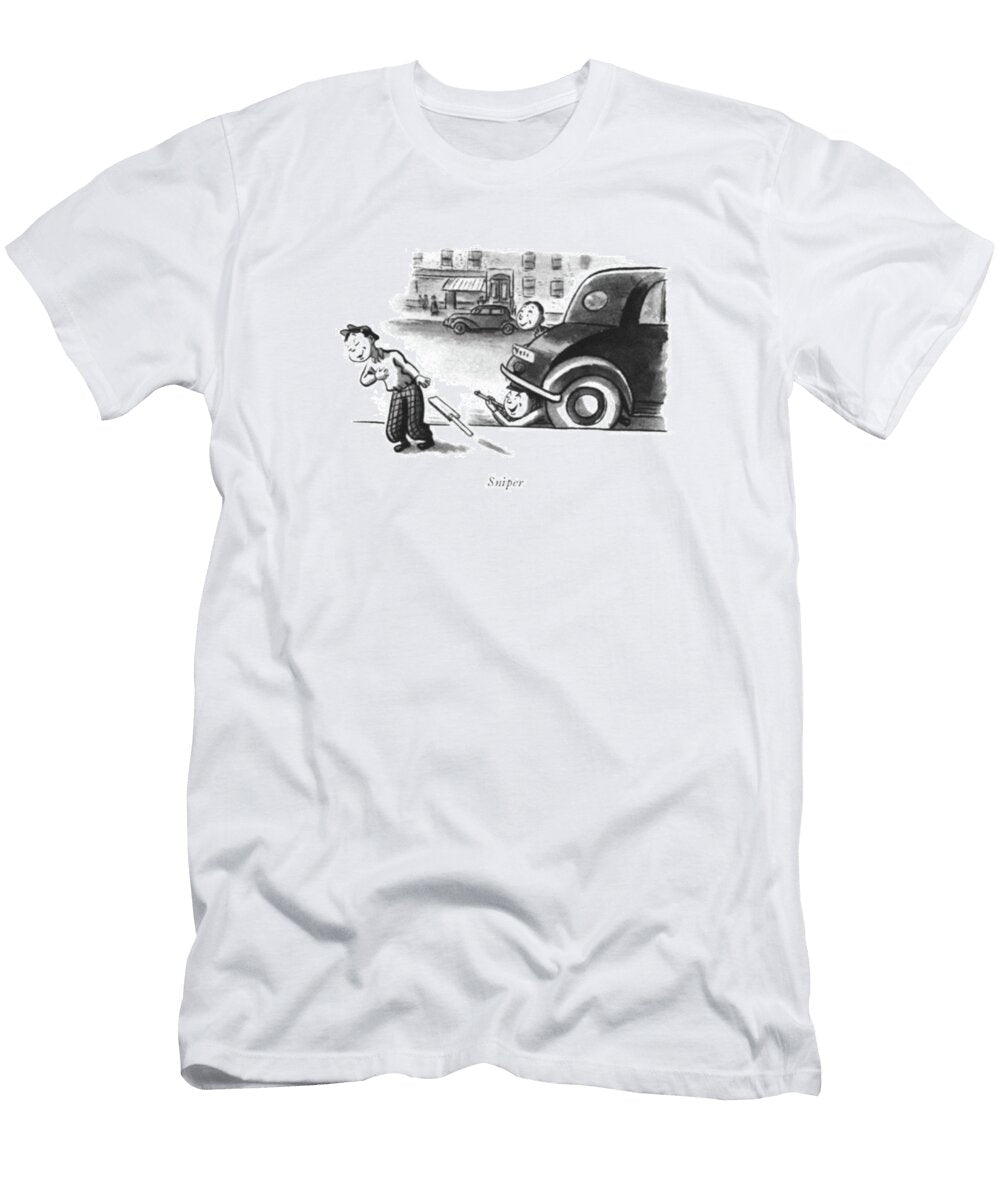 Sniper William Steig T-Shirt