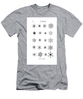 Snow Flake Under Microscope K1 Historic Illustrations T-Shirt