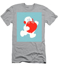 Snowman Running with Apple Csa Images T-Shirt