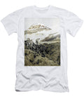 Snowy Dome of Kilimanjaro I2 Historic Illustrations T-Shirt