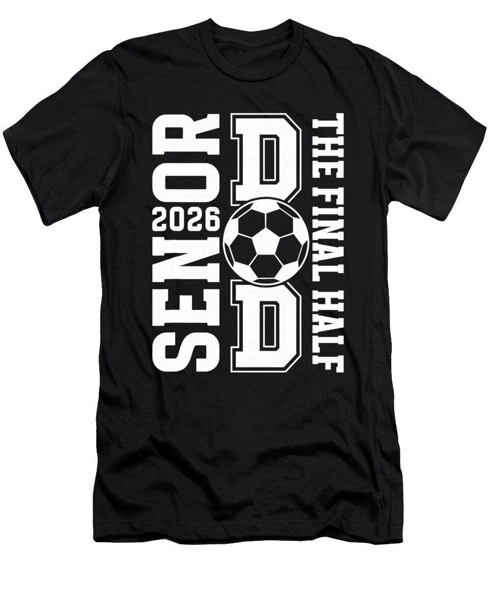 Soccer Senior Dad 2026 Proud Soccer Senior Coami Tacti T-Shirt
