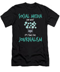 Social Media Can Wait Time for Journalism Jacob Zelazny T-Shirt