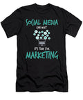 Social Media Can Wait Time for Marketing Jacob Zelazny T-Shirt