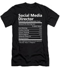Social Media Director Nutrition Factors Gift Item Shi Hu Kang T-Shirt