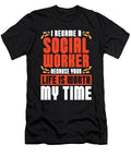 Social Service I Became a Social Worker Socialist Tshirtconcepts Marvin Poppe T-Shirt