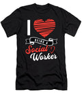 Social Service I Love Being a Social Worker Aide Tshirtconcepts Marvin Poppe T-Shirt