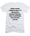 Social Workers Masters the Art of Staying Calm Moumita Bhattacharyya T-Shirt