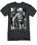Soldier Carrying Boy Underwood Archives T-Shirt