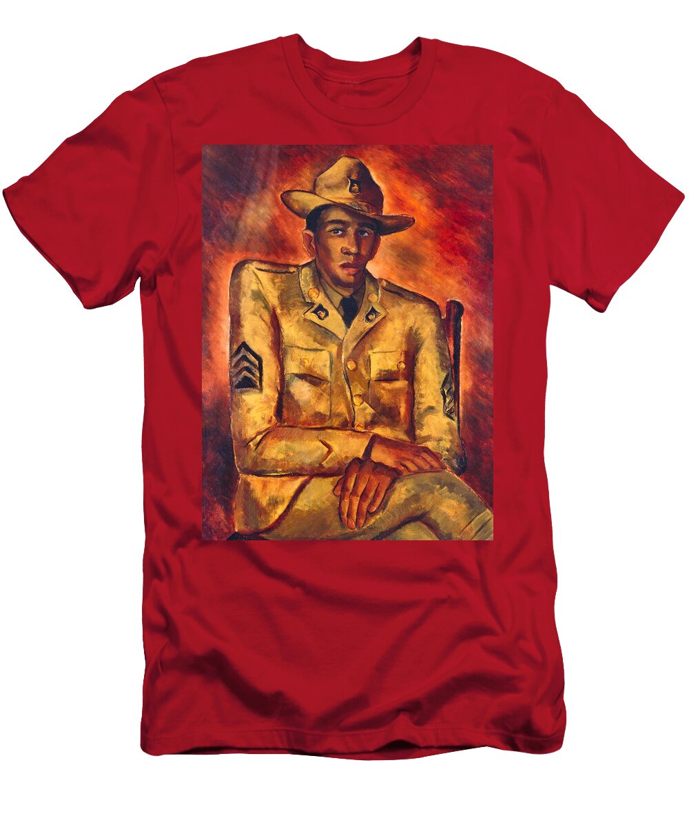 Soldier Malvin Gray Johnson T-Shirt
