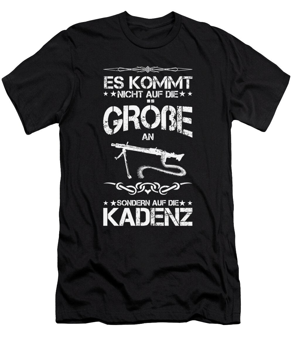 Soldiers Gift German Army Soldier Mg3 Soldiers Benjamin Burkert T-Shirt