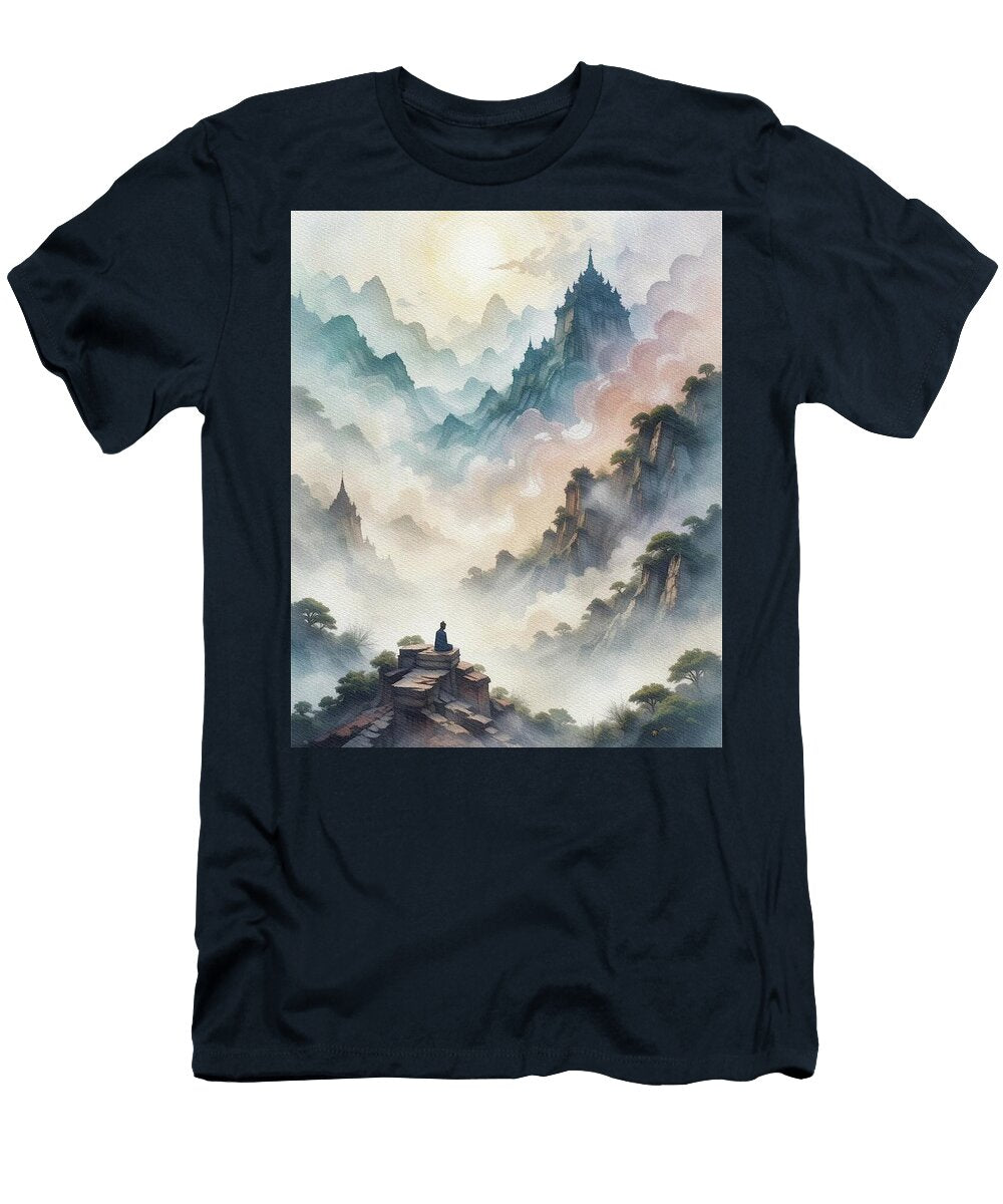 Solitude Meditation Esoterica Art Agency T-Shirt