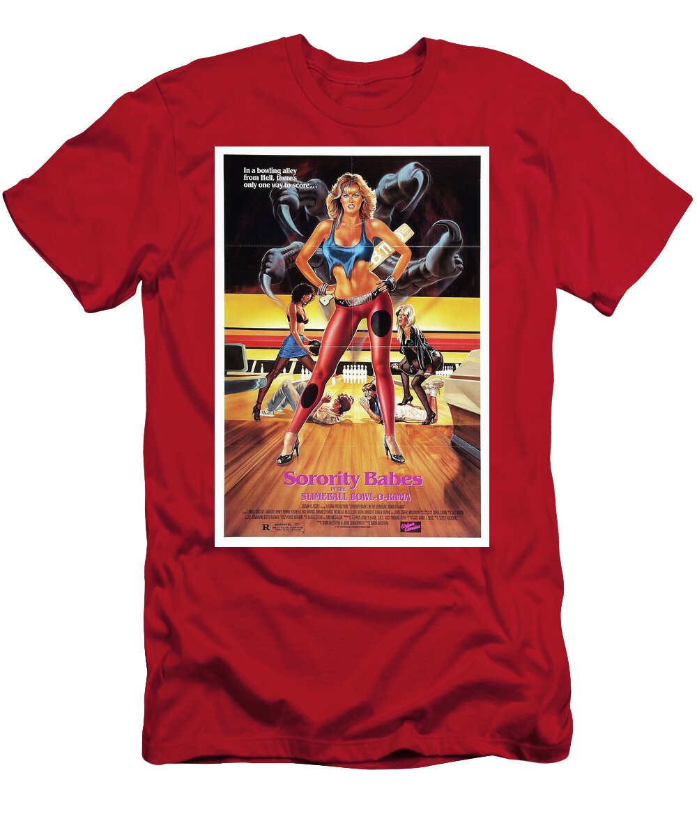 Sorority Babes in Slimeball Bowlorama Movie Poster T-Shirt