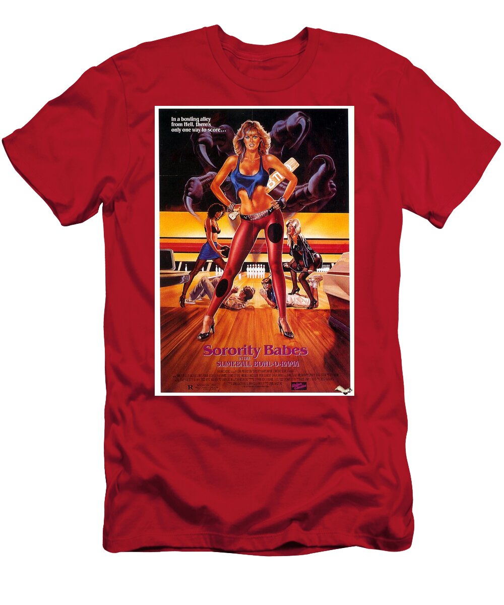 Sorority Babes in the Slimeball Bowl O Rama 1988 Movie Poster Vintage Movie Posters T-Shirt