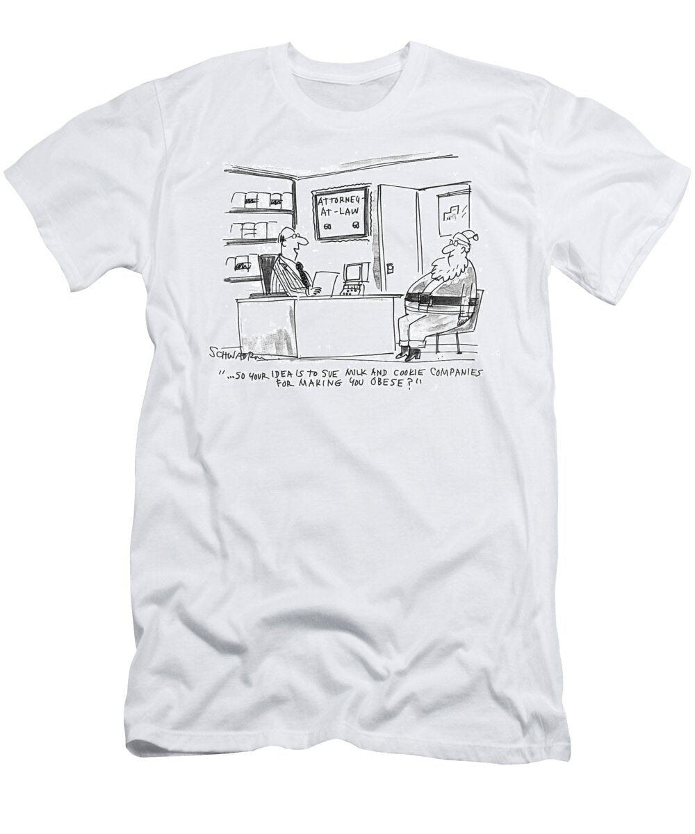 Soyour Idea Is to Sue Milk and Cookie Companies Harley Schwadron T-Shirt