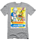 Sp139 American Football Texans Vs Oilers 1962 Vintage Sports Posters T-Shirt