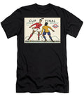 Sp635 Football London Underground Wembley Cup Final 1923 Vintage Sports Posters T-Shirt