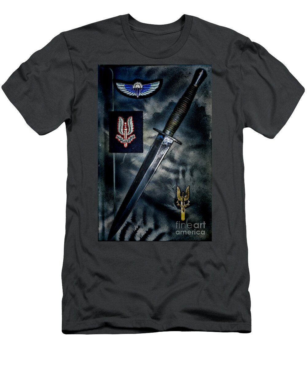 Special Air Service Fairbairn Sykes Commando Knife Paul Ward T-Shirt