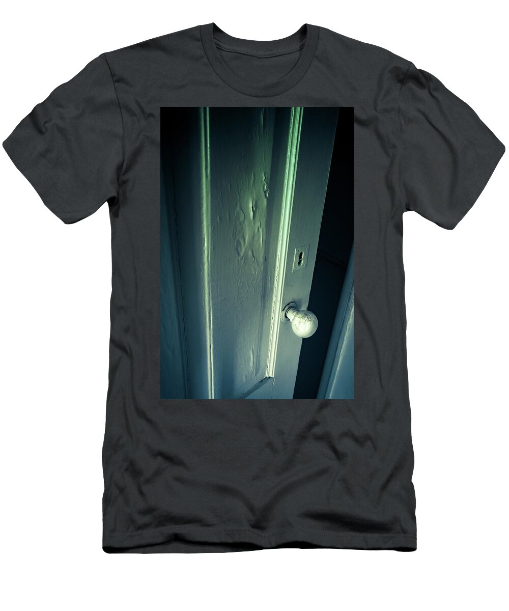 Spooky Door Carlos Caetano T-Shirt