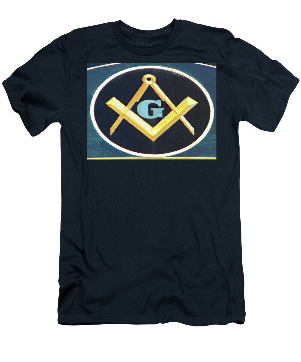 Square and Compasses 006 Phillip W Strunk T-Shirt