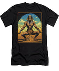 Squat Like an Egyptian Mummy Pyramid Sphinx Workout Humor Gym Fitness Black Png Sifou Store T-Shirt