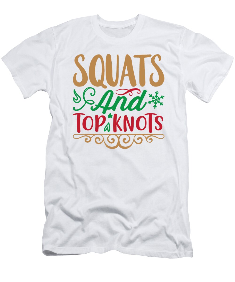 Squats and Top Knots Jacob Zelazny T-Shirt
