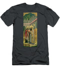 St Ambrose and St Augustine Right Panel From the Virgin Enthroned with Saints Jerome Gregory Ambrose and Augustine 1446 Antonio Vivarini T-Shirt